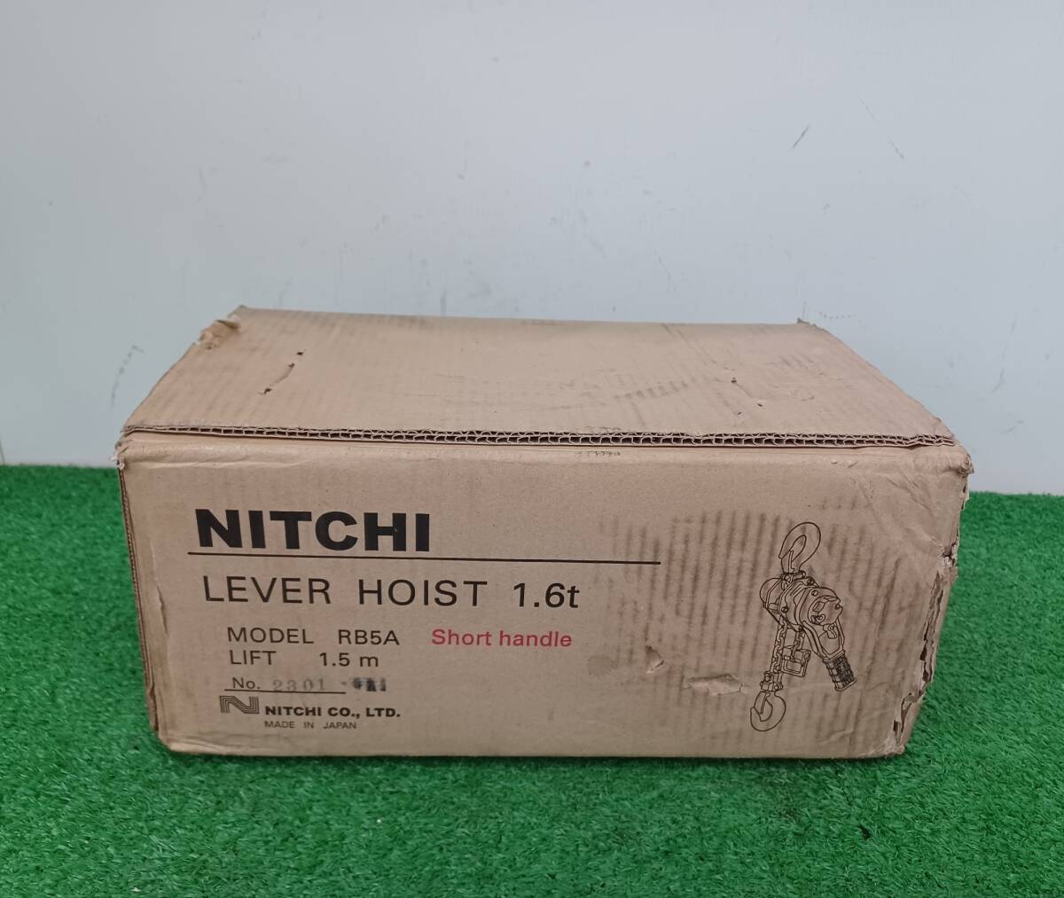 【未使用品】ニッチ RB5A形レバーホイスト 1.6t RB50160A ハンドツール/ITB1F8WNK01O拍卖