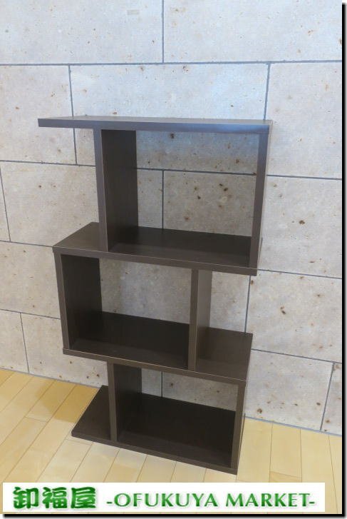 511522■飾り棚 シェルフ W590 D265 H1080■展示品/取り外し品/未使用品/千葉出荷拍卖