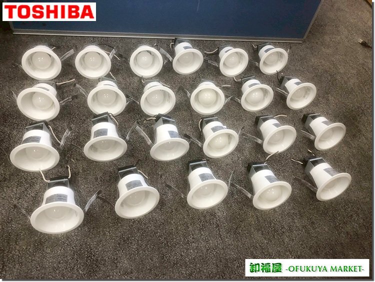 28824■TOSHIBA LEDダウンライト LEDD-28003 23台セット 2023年製■展示品/取り外し品/中古品拍卖