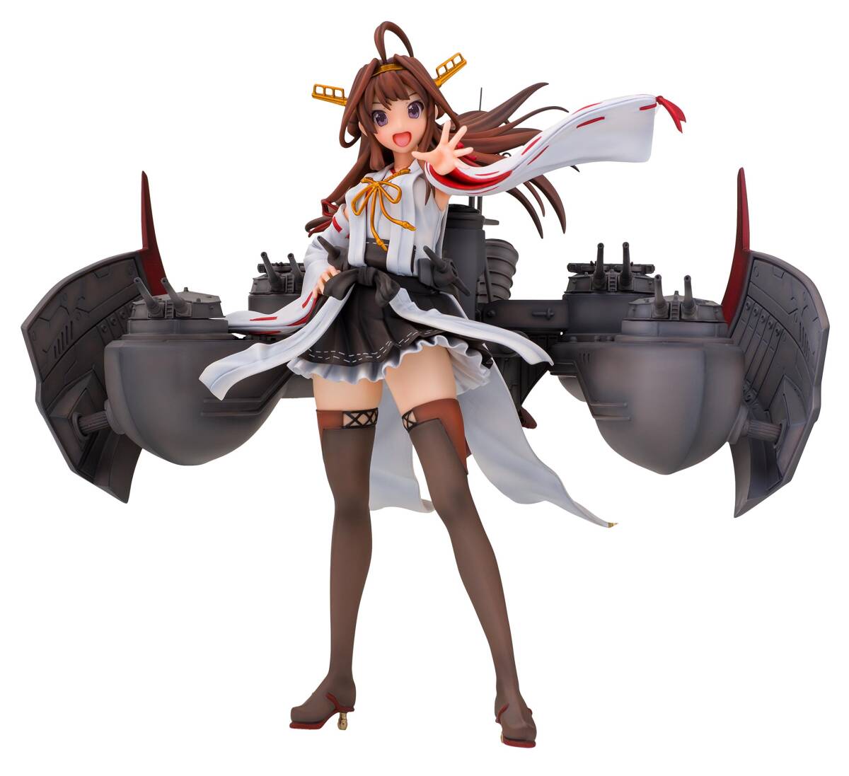 【中古】ファニーナイツ 艦隊これくしょん -艦これ- 金剛改二 1/7スケール PVC製 塗装済み完成品フィギュア拍卖