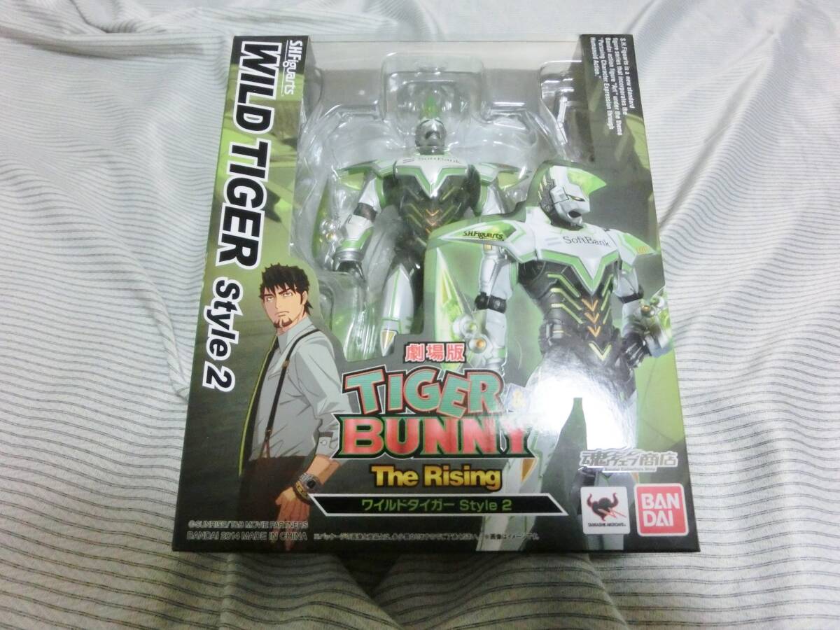 【中古】S.H.フィギュアーツTIGER&BUNNYワイルドタイガーStyle2(魂ウェブ)拍卖