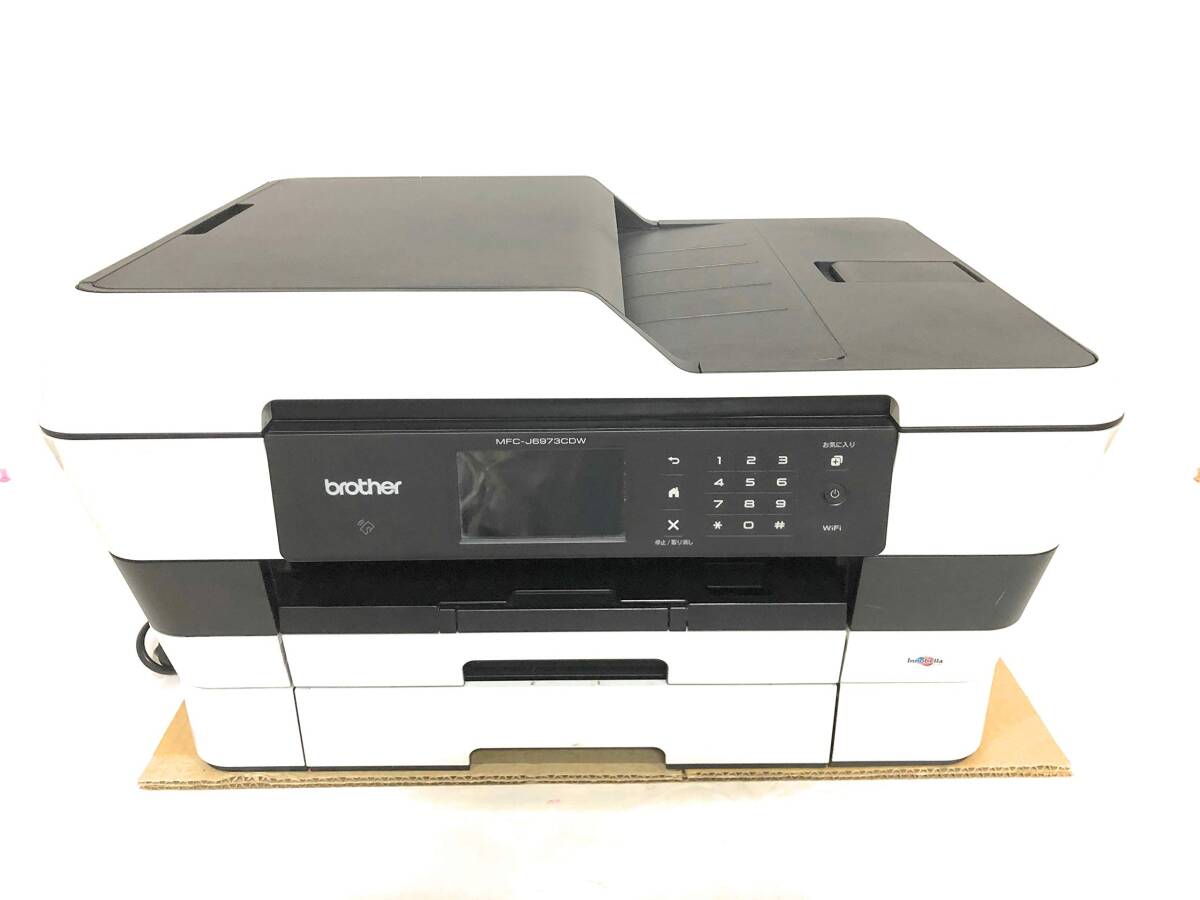 【中古】brother プリンター A3インクジェット複合機 PRIVIO MFC-J6973CDW (FAX付)拍卖