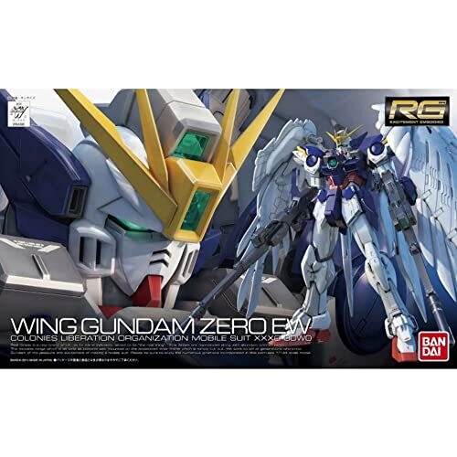 【中古】RG 新機動戦記ガンダムW XXXG-00W0 ウイングガンダムゼロ EW 1/144スケール 色分け済みプラモデル拍卖