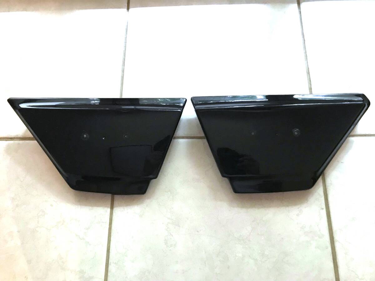 美品 出荷時の純正ペイント Z400FX E4 国内物 純正 サイドカバー ルミナスガンブルー 左右セット 当時物 カワサキ Kawasaki E1 E2 E3 Z400J拍卖