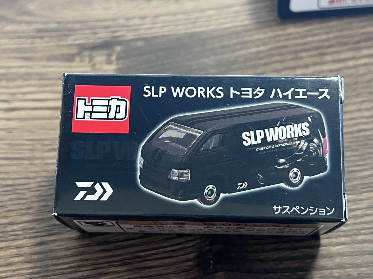 新品未開封 トミカ ダイワ DAIWA SLP WORKS トヨタ ハイエース 特注トミカ TOYOTA HIACE 拍卖