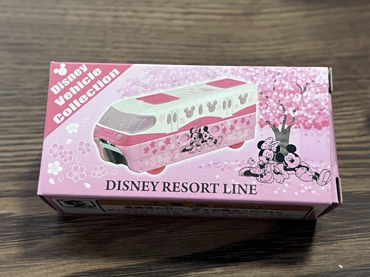 ディズニー 2023 トミカ リゾートライン 桜 SAKURA  サクラ  ディズニートミカ 絶版 レア拍卖