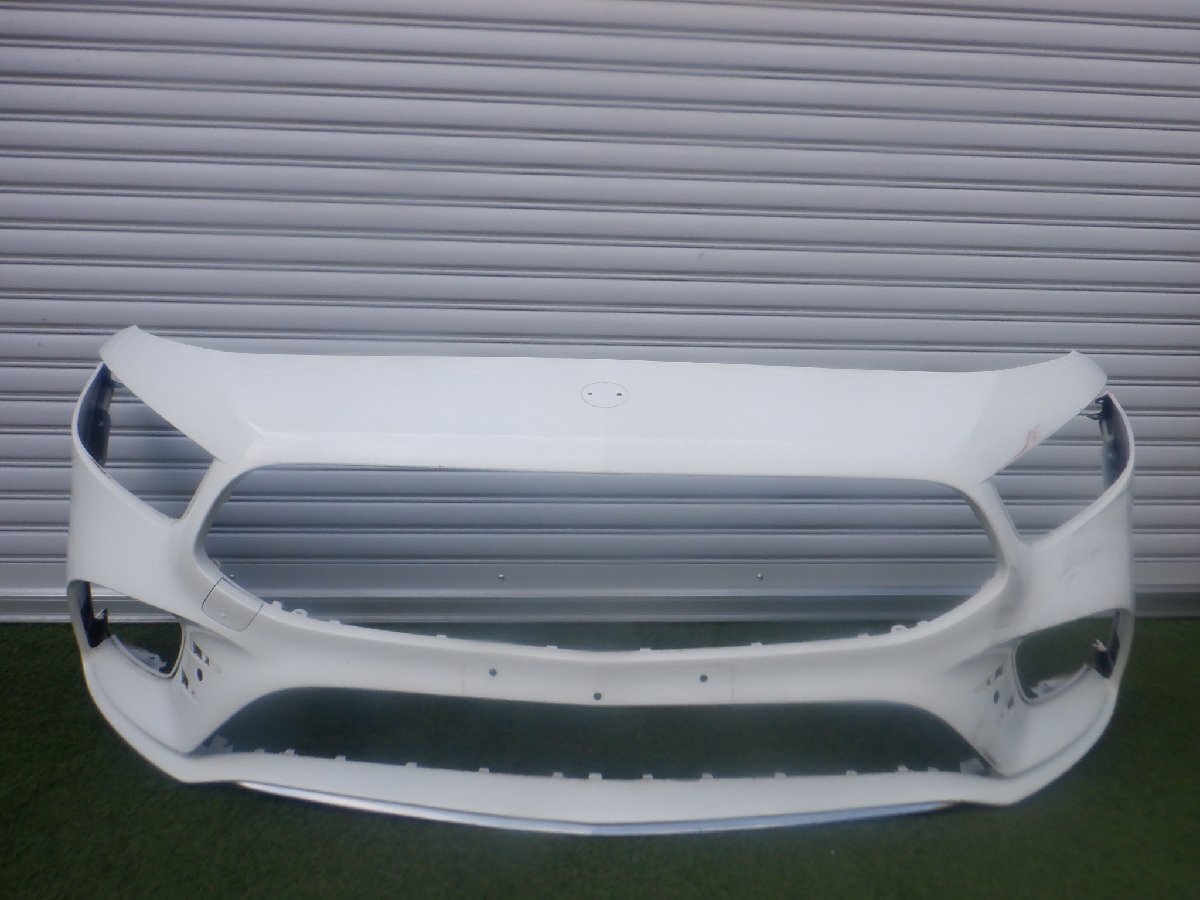ベンツ純正 W177 Aクラス AMG 前期 フロントバンパー ホワイト A1778856100 m-25-8-168拍卖