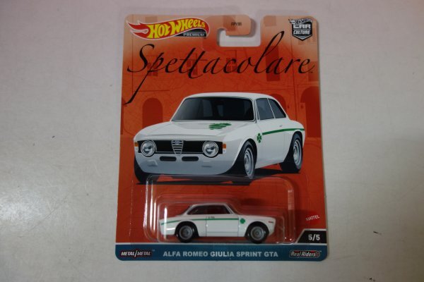 72304■ホットウィール アルファロメオ ジュリア スプリント GTA 白拍卖