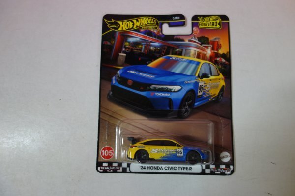 72288■ホットウィール 24シビックタイプR CIVIC TYPE-R SPOON BOULEVARD拍卖