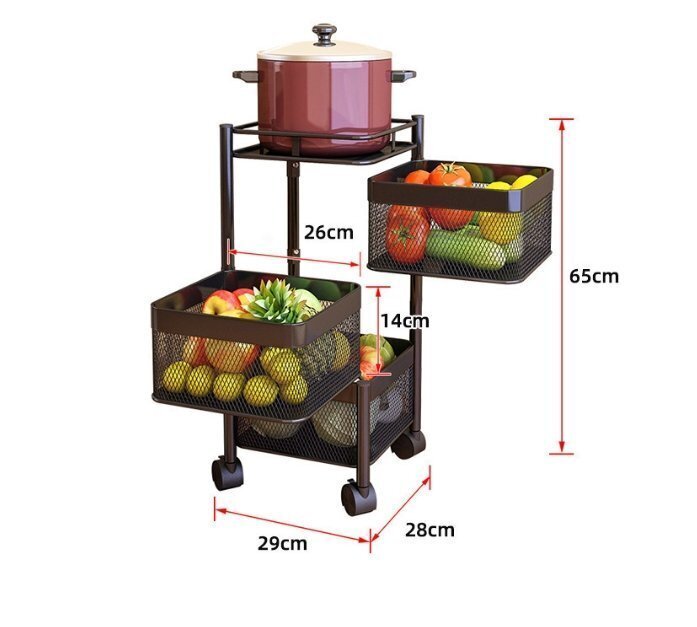 物置棚おやつ棚収納棚収納棚カート回転収納ボックス多層拍卖