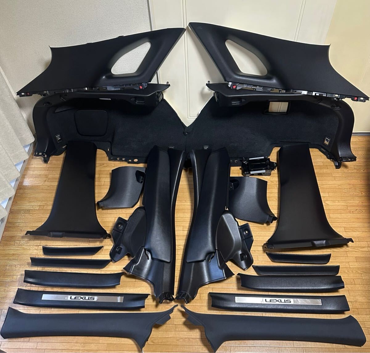 レクサス Fスポーツ RX 450h GYL20W ハイブリッド 後期 内張 ピラー トリム スカッフプレート サイドカバー拍卖