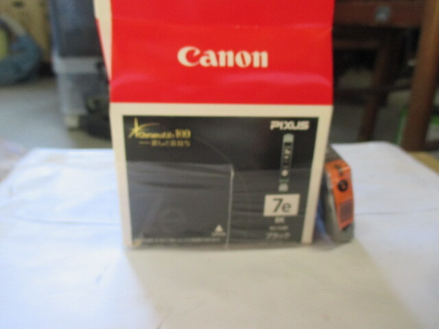 CANON 純正インクカートリッジ BCI-7eBK ブラック 使用期限切れ拍卖