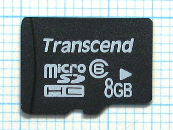 ★Transcend microSDHC メモリーカード 8GB 中古★送料85円・185円拍卖
