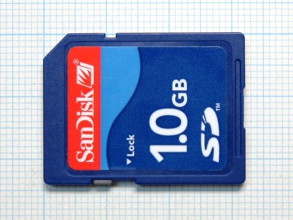 ★SanDisk SDメモリーカード 1GB 中古★送料85円・185円拍卖