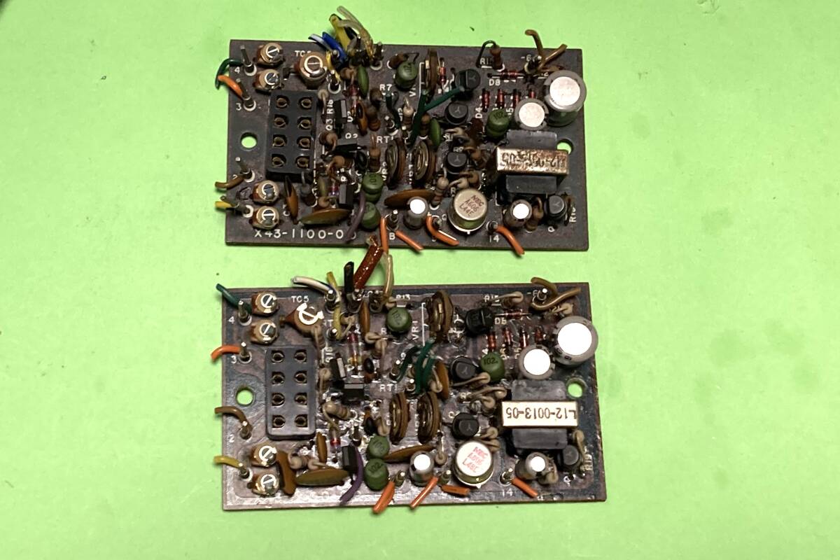 固定チャンネル・キバン まとめて2枚 TS-520外し品拍卖