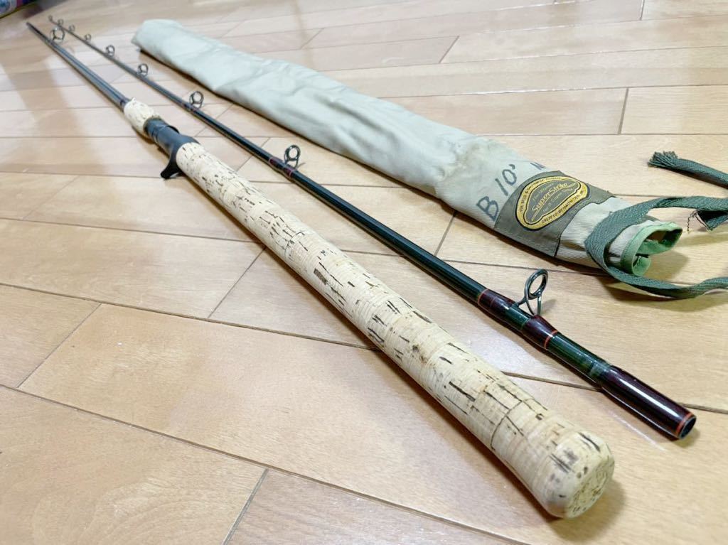 ★即決A!稀少 スミス スーパーストライク トラウティンキャスト GC-100TR 美品! ベイト 2ピース 梱包費無料 サーモンに 袋付き★拍卖