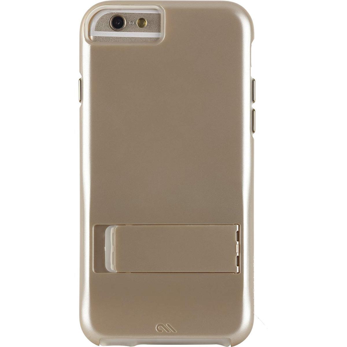 即決・送料込)【スタンド機能付き耐衝撃ケース】Case-Mate iPhone6s Plus/6 Plus Hybrid Tough Stand Case Gold/Clear拍卖