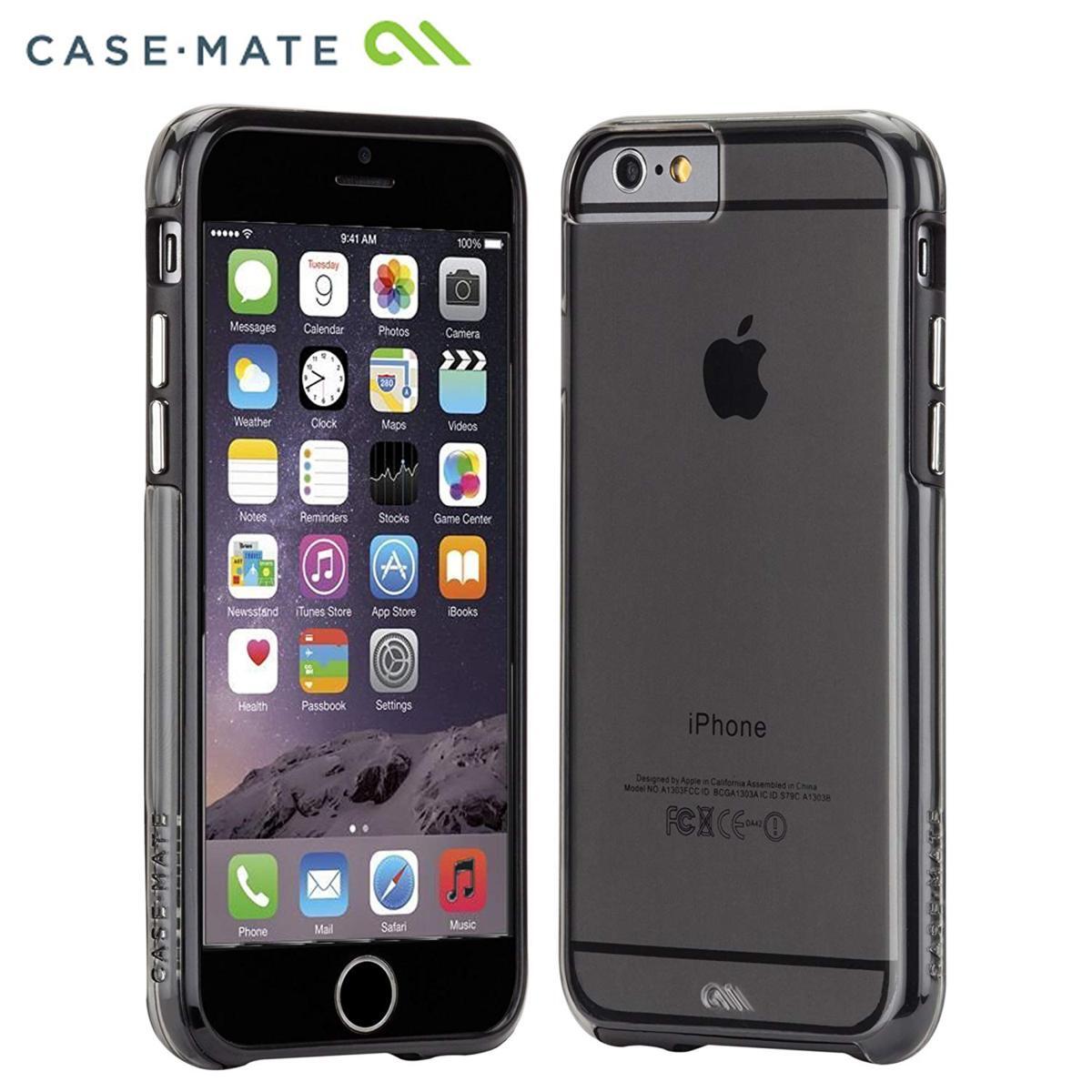 即決・送料込)【耐衝撃ケース】Case-Mate iPhone6s/6 Hybrid Tough Naked Case Smoke Clear/Black拍卖