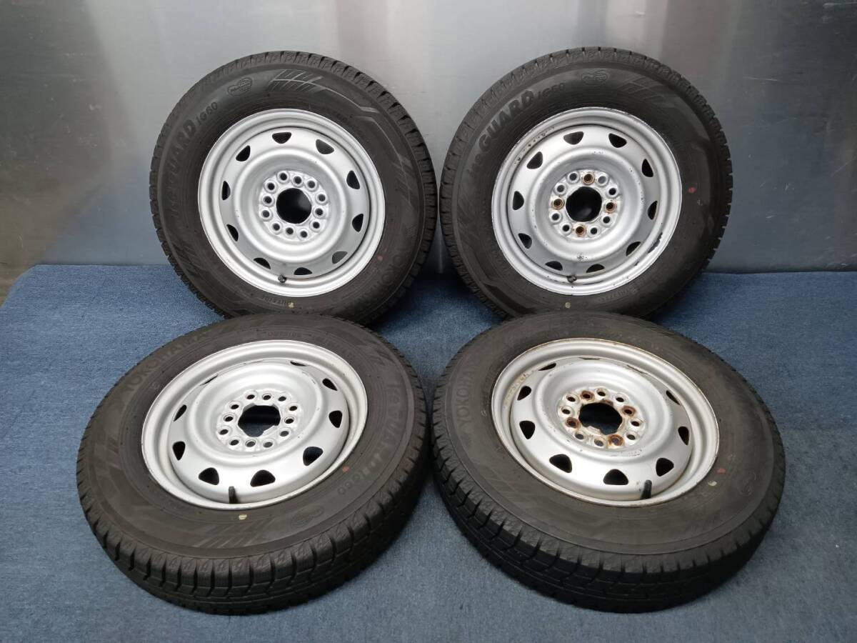 ★7-8分山★21.22.23.24年製★ ヨコハマ iG60 145/80R13 マルチスチール 13×4J 4H-100/110/114.3 スタッドレス 軽自動車等 C105拍卖