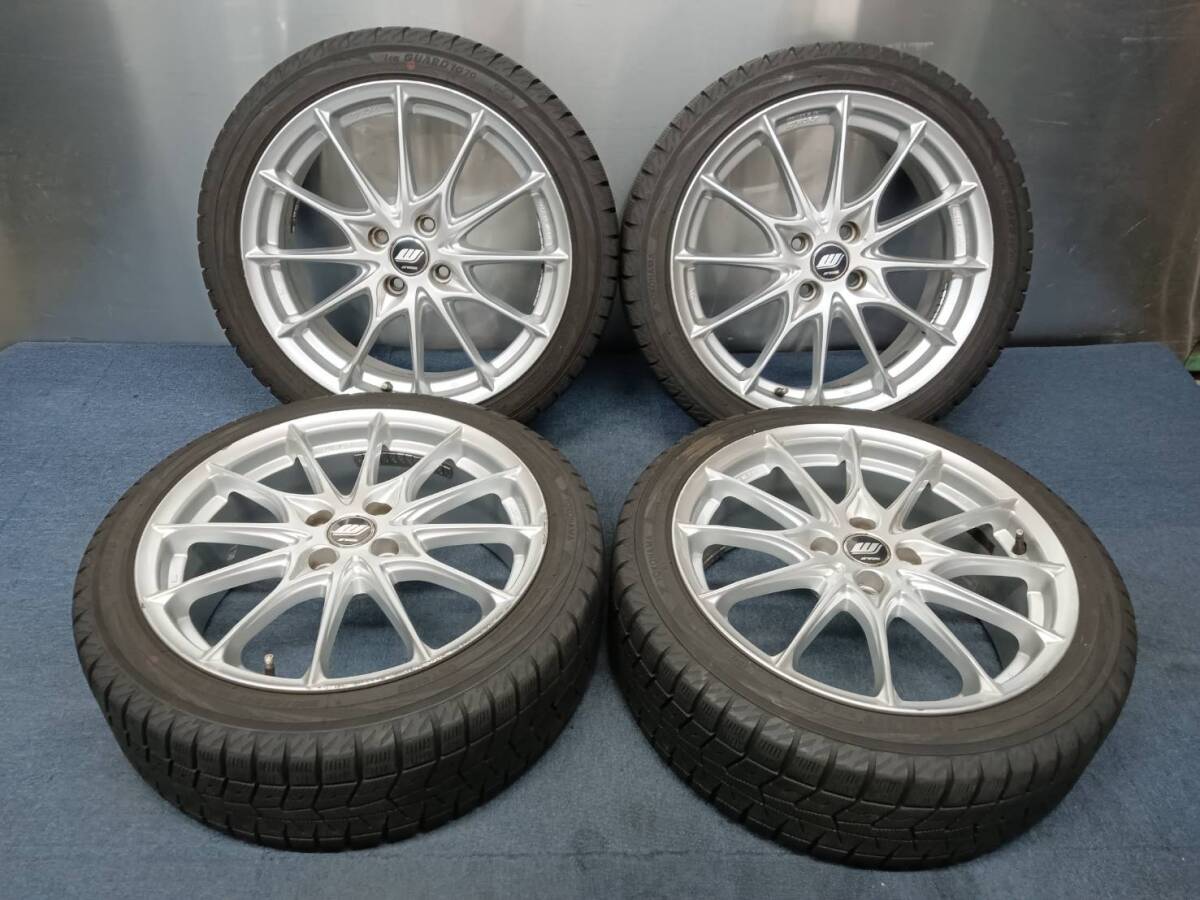 ★7-8分山★21年製★ ヨコハマ iG70 205/45R17 WORK IL-IF4 17×7J +48 4H-100 4本セット スタッドレス NDロードスター・ヴィッツ等 C386拍卖