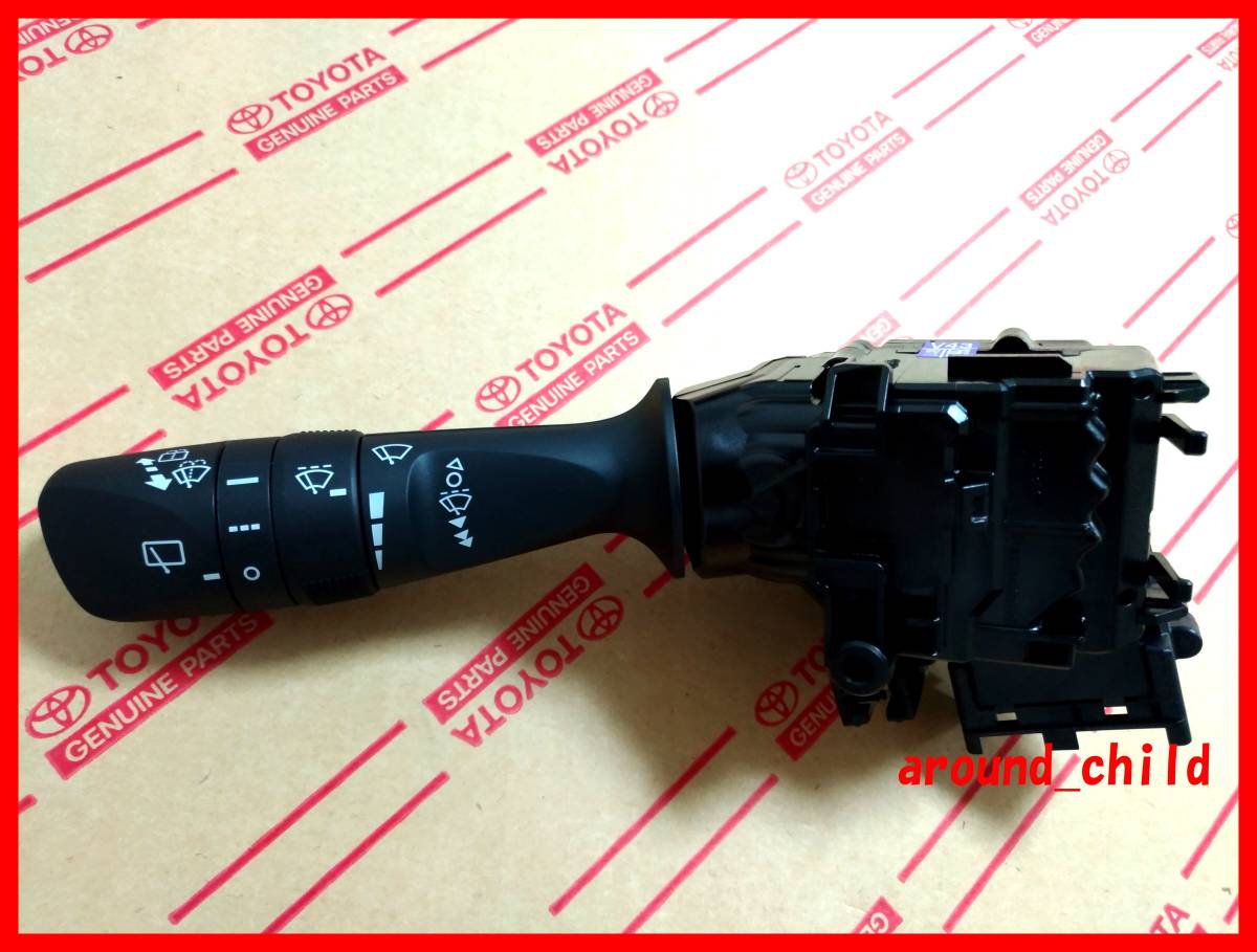 ■トヨタ純正■200系ハイエース/レジアスエース【後期4型以降】間欠ワイパー 時間調整式スイッチレバー■平成25年(2013年)12月~■取説■B拍卖