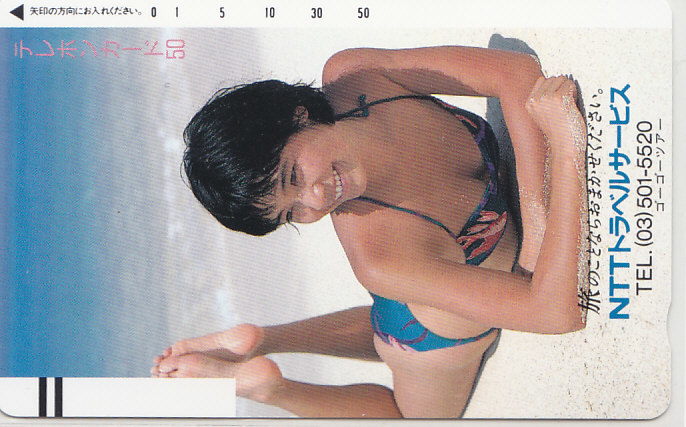 モデル名不詳 NTTトラベルサービス/水着 【テレカ】 R2.9.14 ★送料最安75円~拍卖
