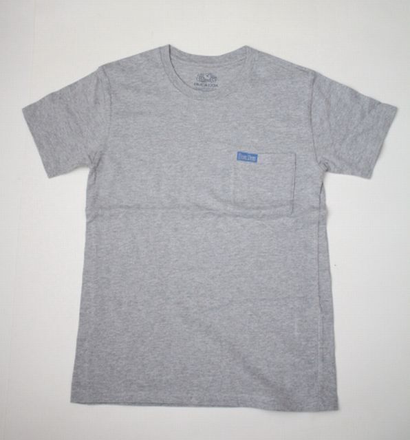 【BLUE BLUE】 ブルーブルー フルーツオブザルーム 2PACK  ポケットT グレー (XS) 半袖カットソー ハリラン拍卖