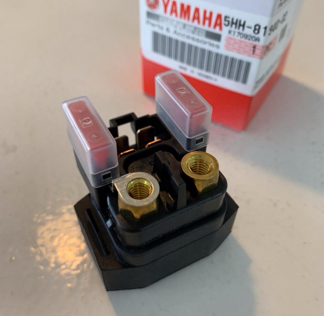 【送料込み】ヤマハ KT100SEC スターターリレー アセンブリ 5HH-81940-02拍卖