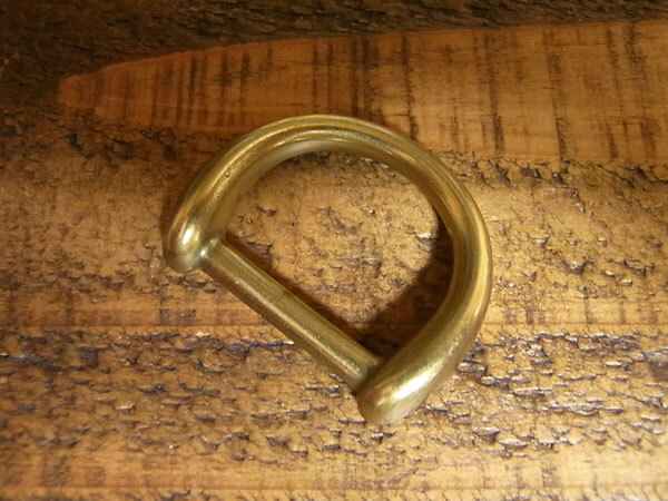 アーチカン 18mm ブラス色 真鍮色 Dカン バッグ 手作り ハンドメイド カスタム 修理 kd-29拍卖