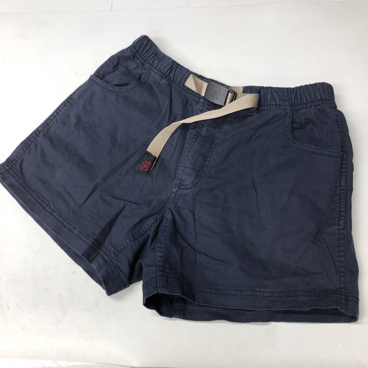 グラミチ ハーフパンツ ベリーショーツ ネイビー レディースMサイズ GRAMICCI 1244-NOJ拍卖