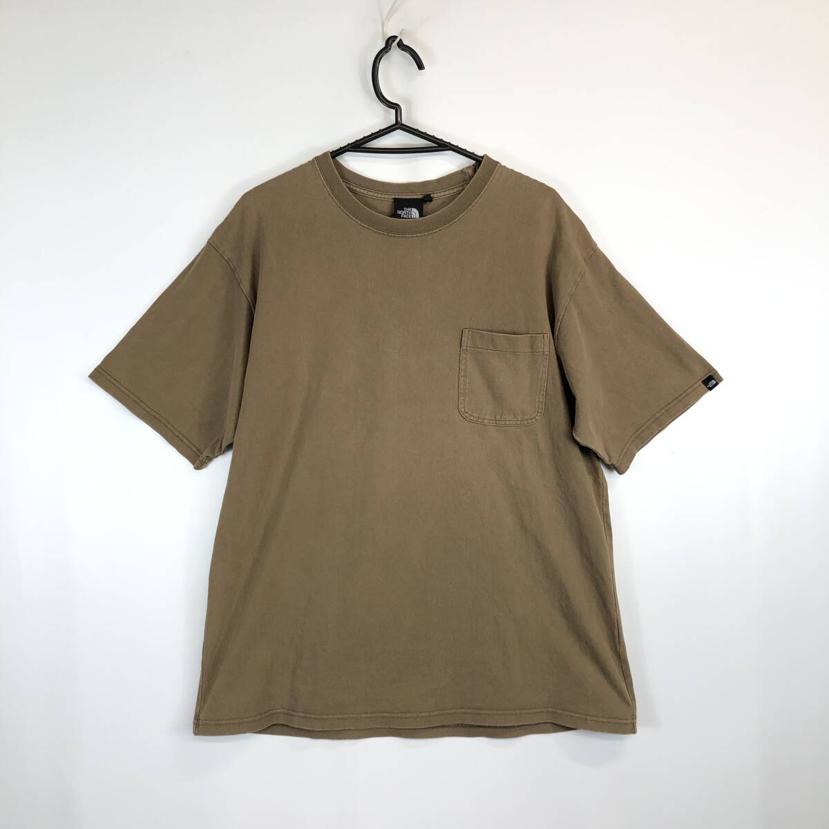 The North Face ノースフェイス コットン ポケットTシャツ NT81832 メンズXLサイズ拍卖