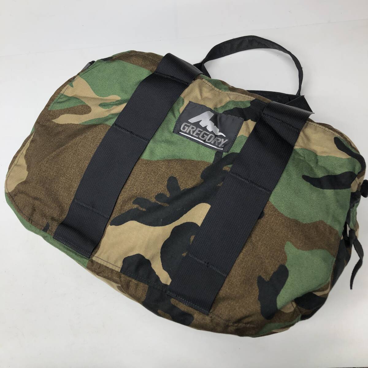 USA製 旧タグ グレゴリー ダッフルXS ボストンバッグ ウッドランドカモ 迷彩 カモフラ拍卖