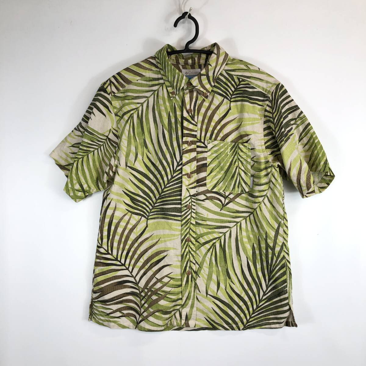 Columbia コロンビア アロハシャツ 半袖 PM7912 メンズ Sサイズ拍卖