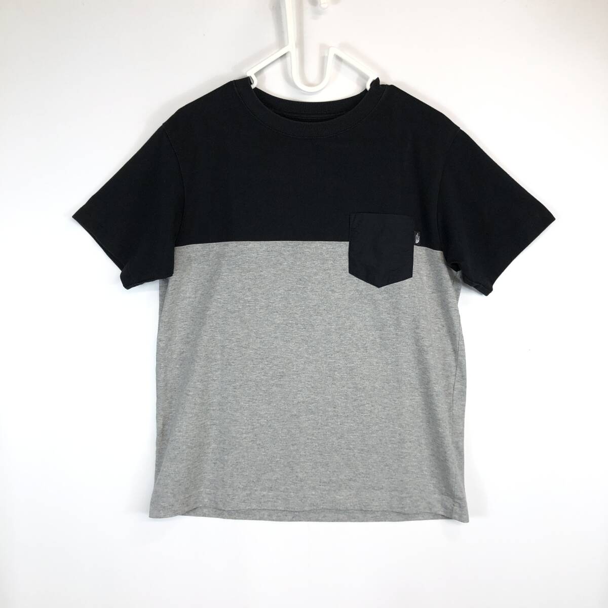 The North Face ノースフェイス 半袖ポケットTシャツ Mサイズ ホワイト ダークネイビー NT31949拍卖