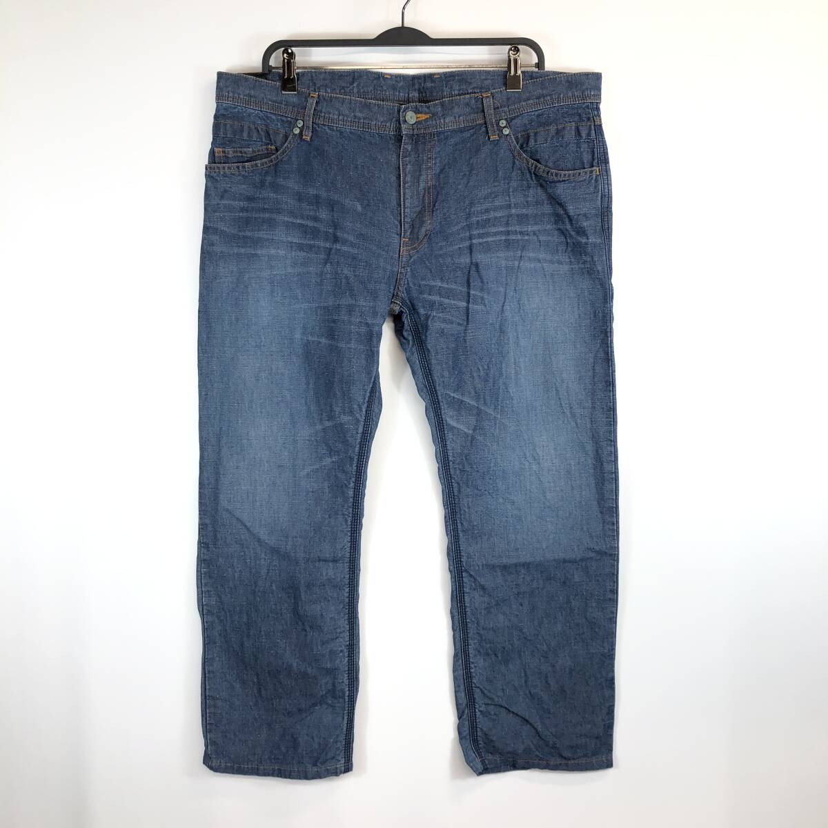 santafe サンタフェ 日本製 コットンリネンパンツ 37サイズ 0200-121-61813拍卖