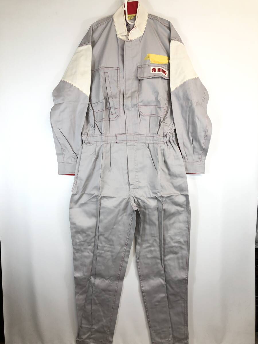 未使用品 日本製 日産 NISSAN HITEQ メカニックスーツ つなぎ 作業着 LLサイズ拍卖