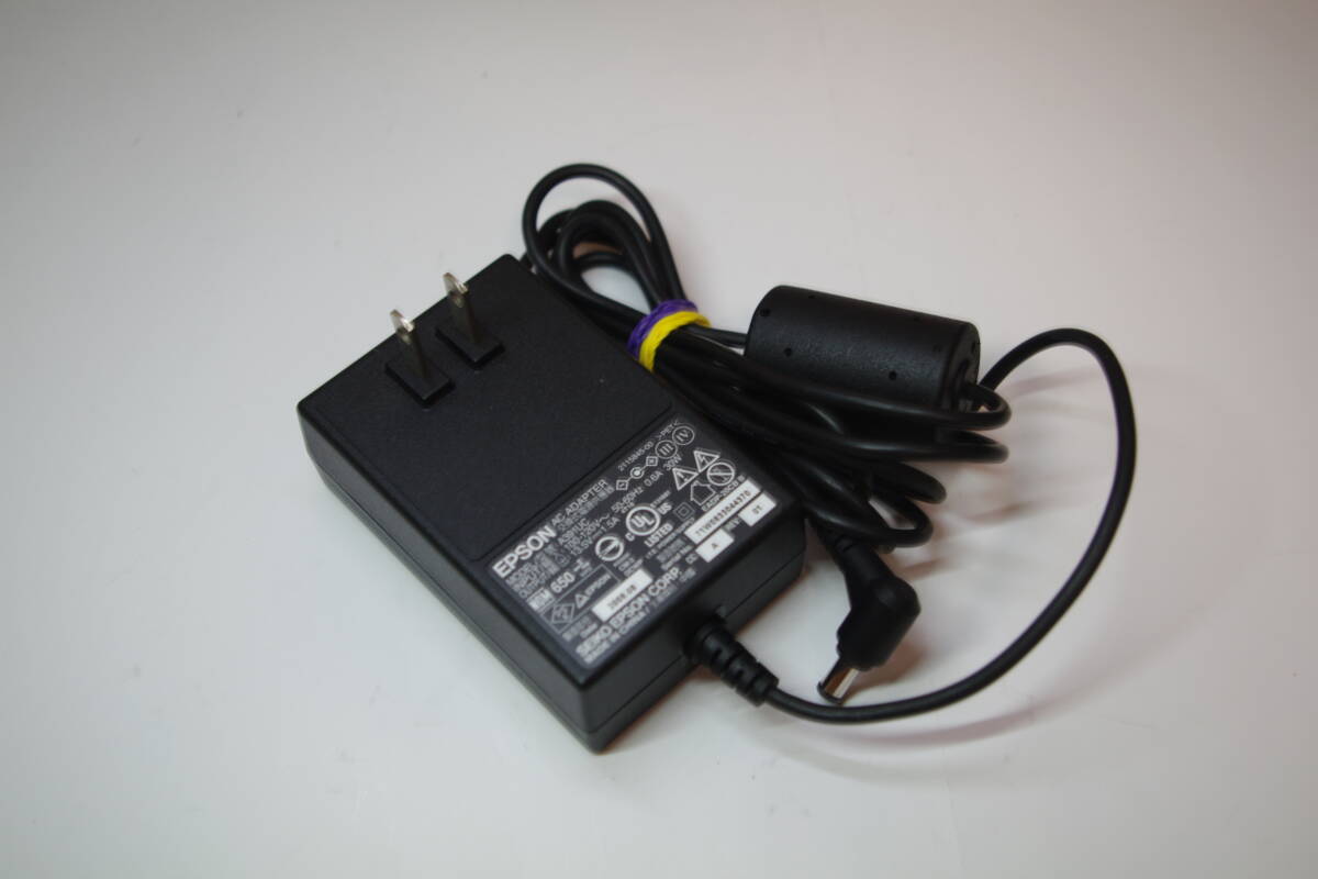 EPSON エプソン Colorio スキャナー GT-F720 GT-S620 純正 ACアダプター A391UC センタープラス 13.5V 1.5A ピン有り ■JHC11拍卖