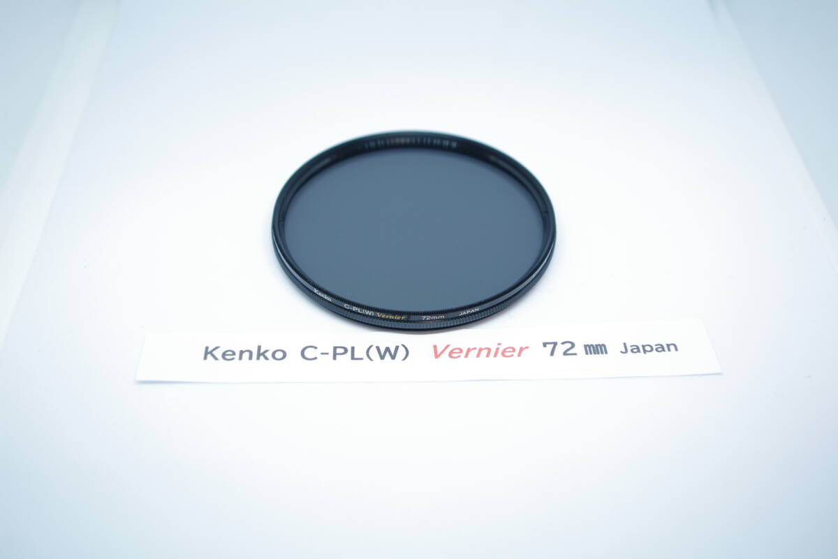 Kenko C-PL(W) Vernier 72mm ケンコー レンズフィルター 円偏光フィルター バーニア ■JHC18拍卖