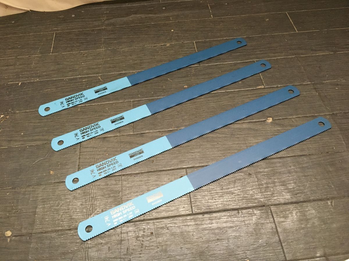 HH268 SANDVIK マシンソー 替刃 HIGH SPEED 4枚.まとめて MM350-25-1.25 レア品 未使用/デッドストック品/60拍卖