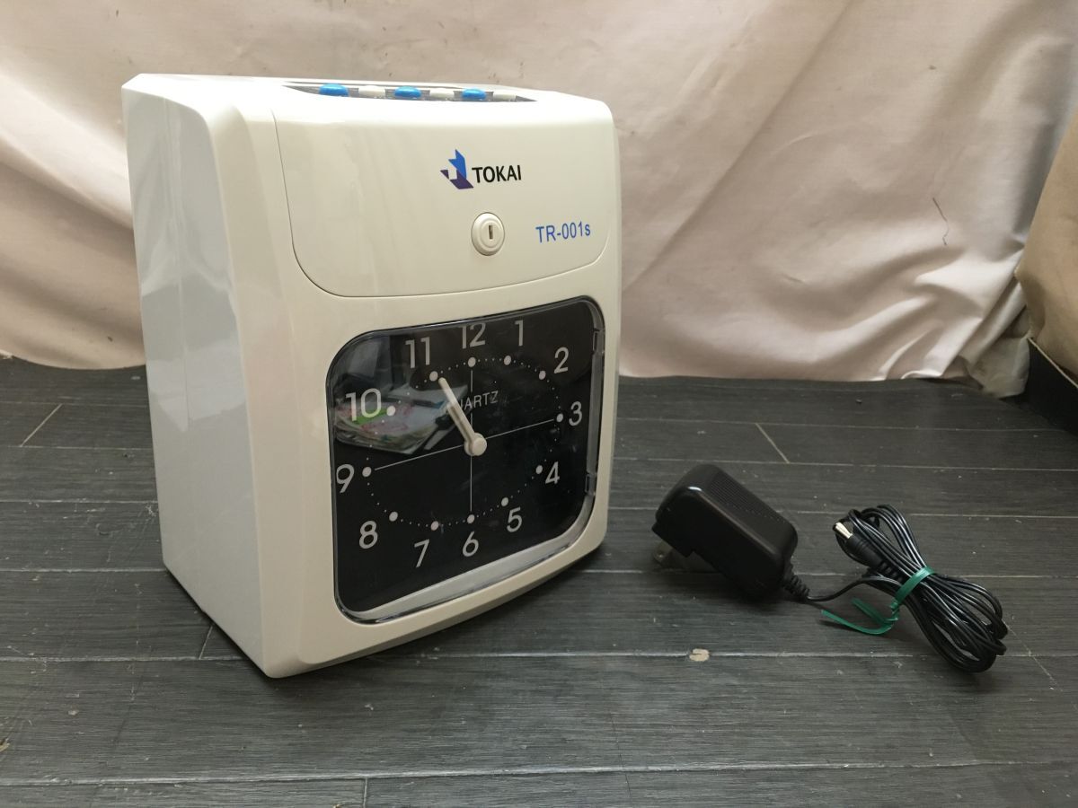 HH287 TOKAI トーカイ タイムレコーダー TR-001s 勤怠管理 タイムカード 訳あり/80拍卖