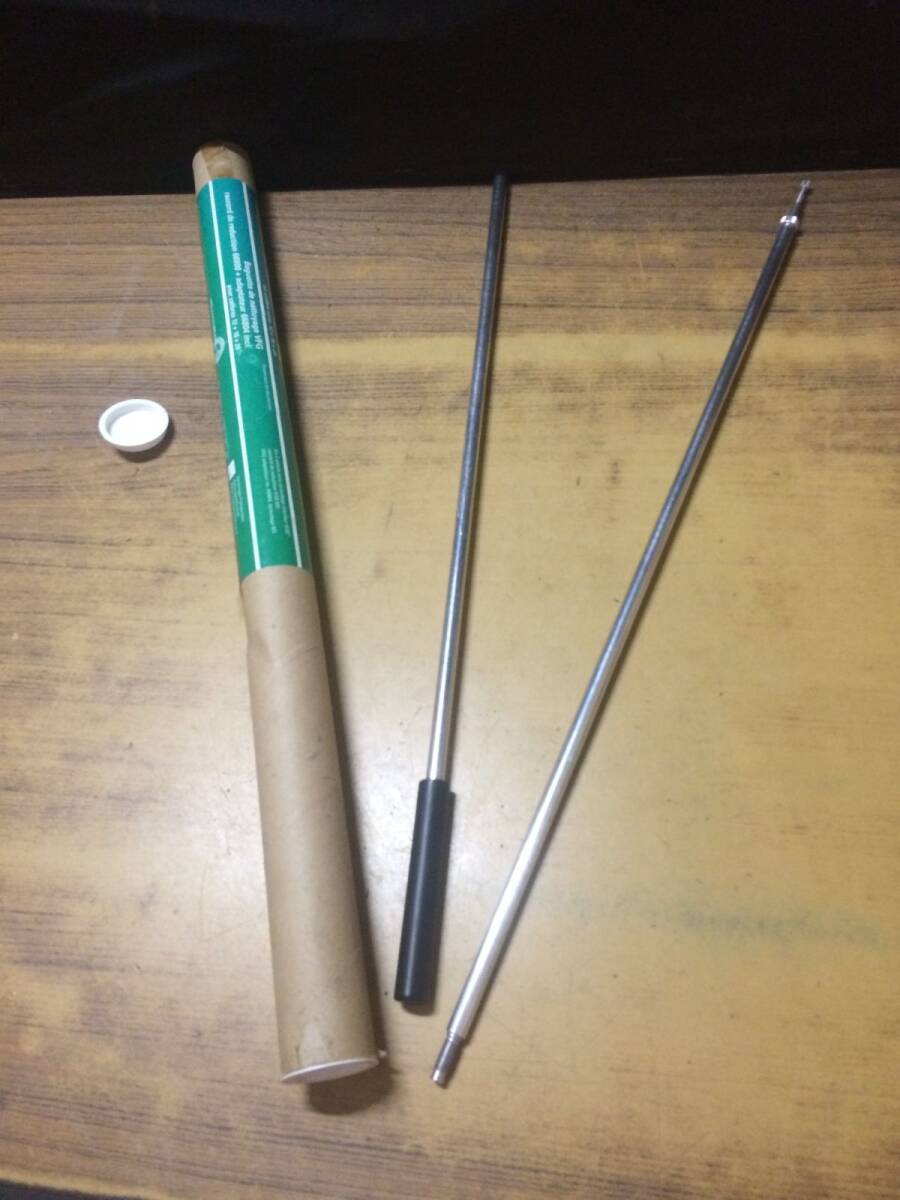 HH700 ショットガンクリーニングロッド 全長102cm 有効長約93.5cm 直径11mm 2本継 銃身掃除 清掃棒 VFG-WAFFENPFLEGE メンテナンス/80拍卖