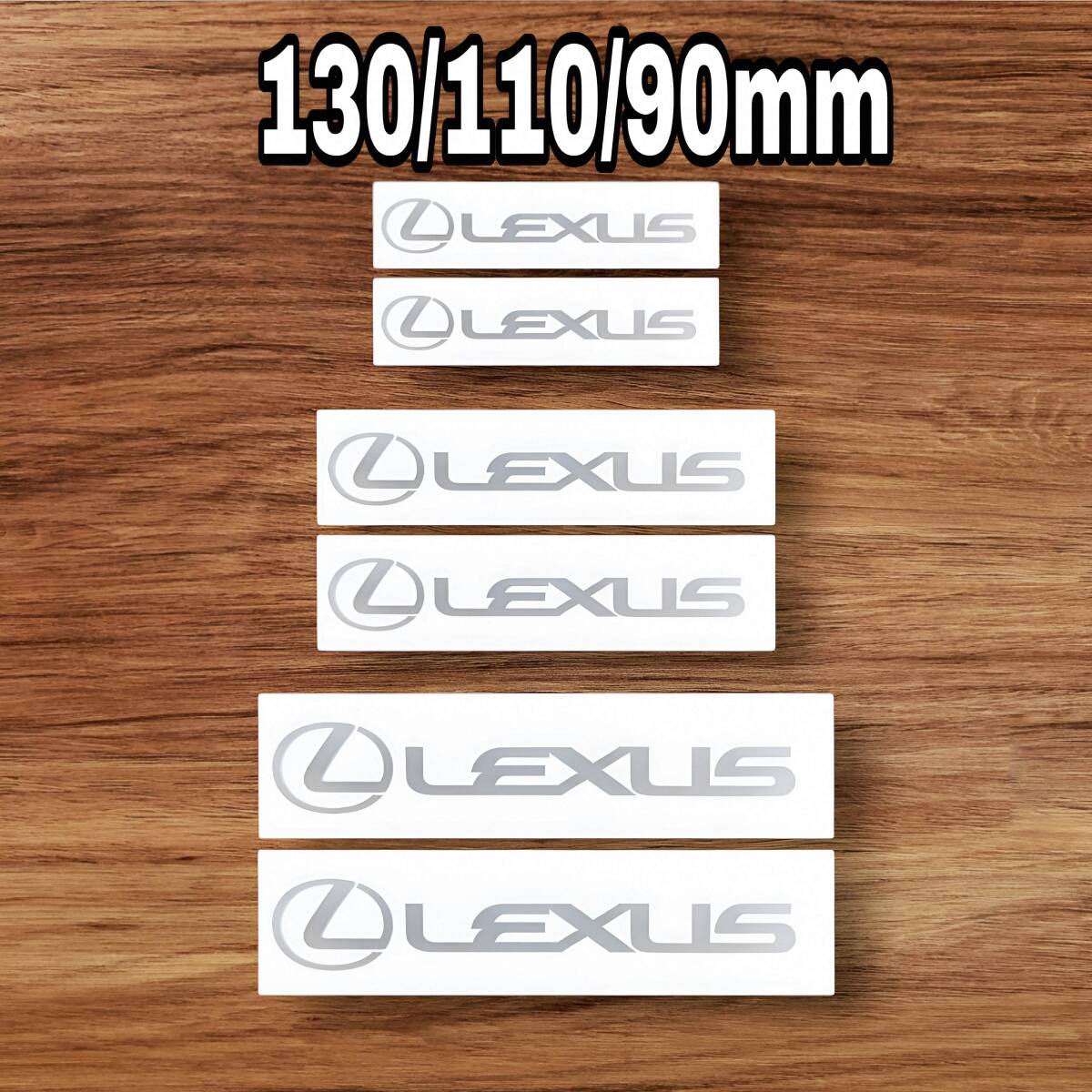 ★数量限定★LEXUS ブレーキ キャリパー 耐熱 ステッカー/シルバー ◆ シール 車用 レクサス HS CT UX NX IS RX RC GS ES LM LS F スポーツ拍卖