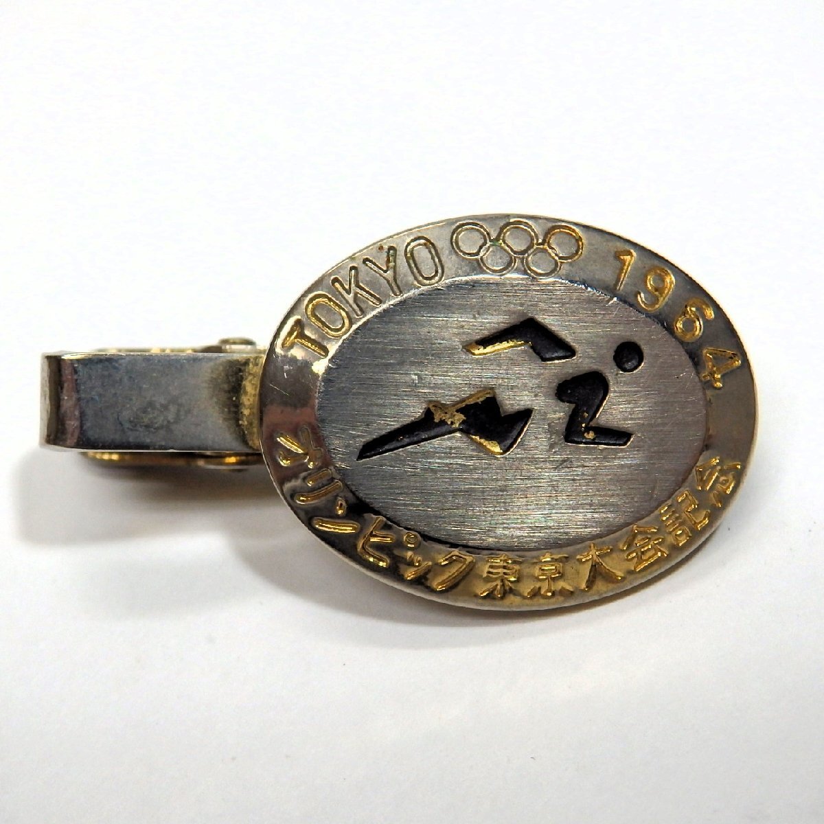 TOKYO 1964 オリンピック東京大会記念 ネクタイピン 1986年東京オリンピック タイピン TOKYO 1964 OLYMPIC ○拍卖