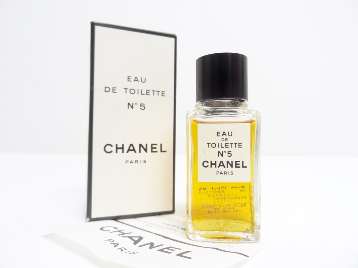 シャネル No5 オードゥトワレット 香水 フレグランス 箱付き 19ml EAU DE TOILETTE N°5 CHANEL ☆P拍卖