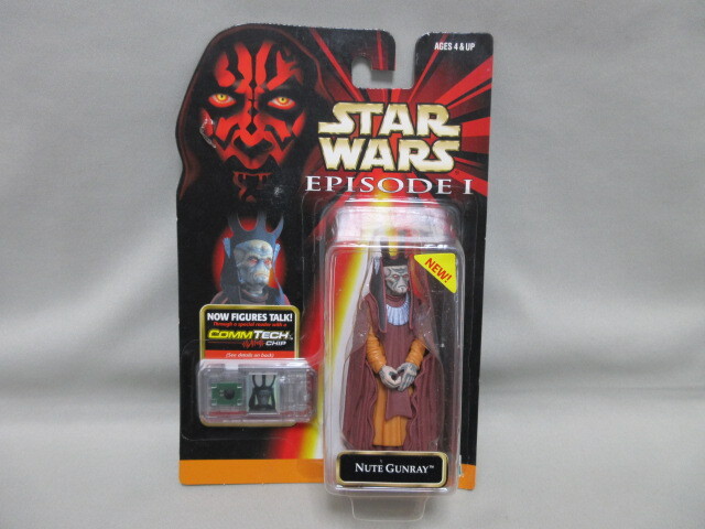 【未開封】ヌート・ガンレイ◆スター・ウォーズ コムテックフィギュア エピソード1/ファントム・メナス★拍卖