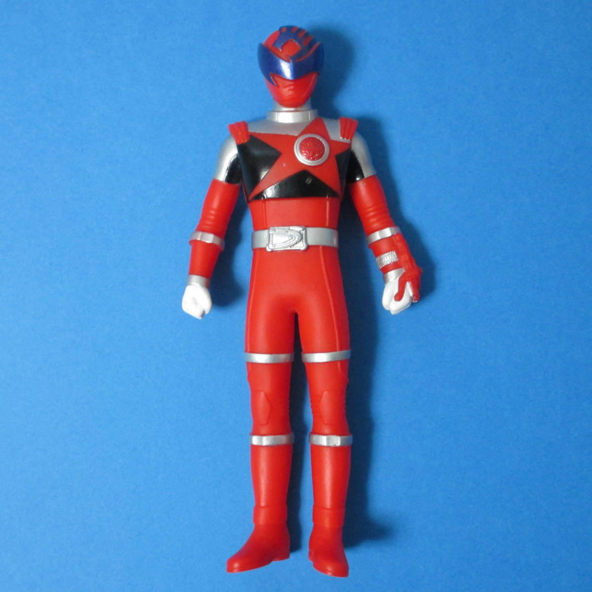 17cm ソフビ 宇宙戦隊キュウレンジャー シシレッド / 戦隊ヒーローシリーズ 特撮拍卖