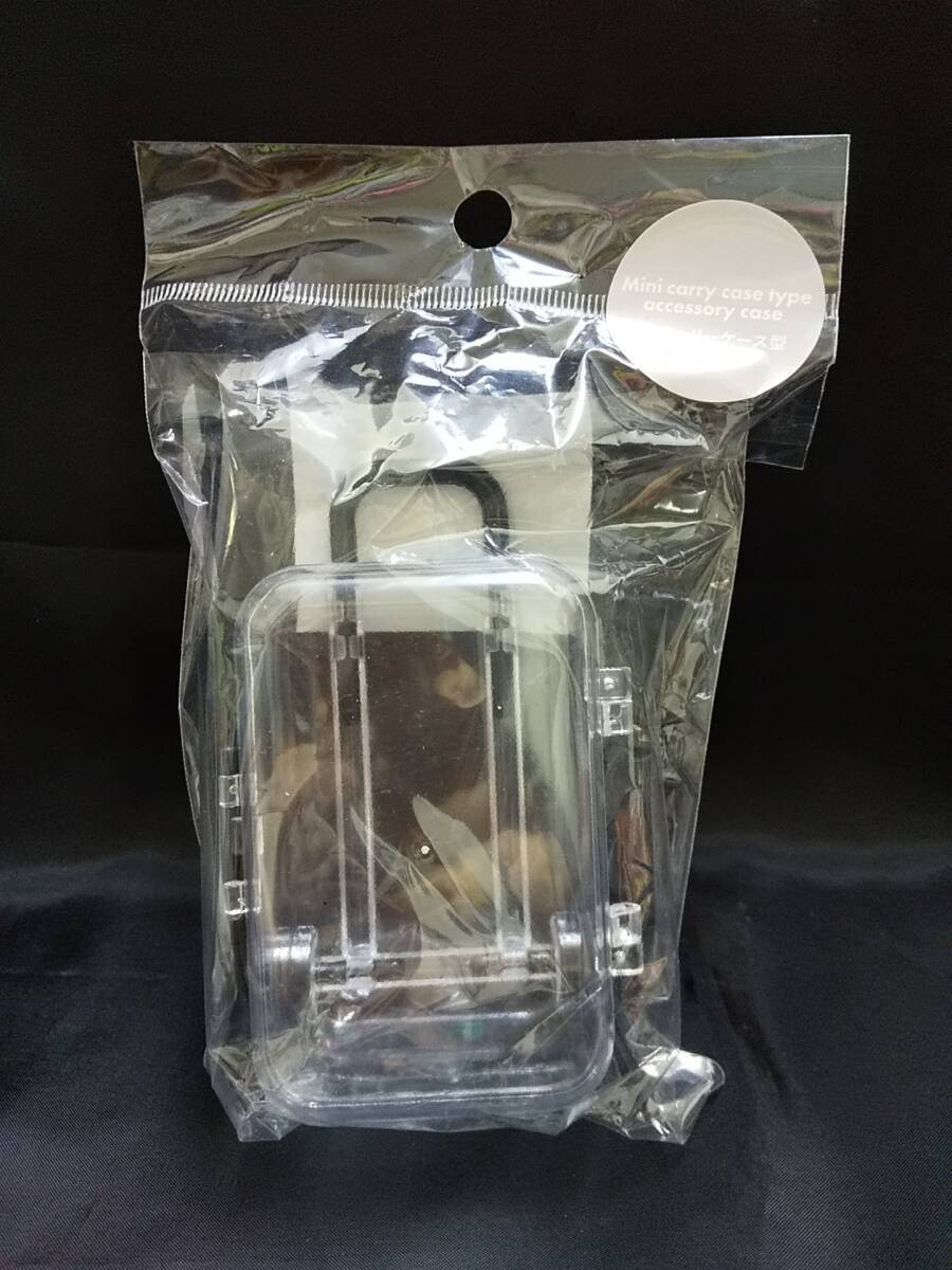 01 現品のみ ミニ キャリーケース型 小物入れ ギフトボックス クリアタイプ インテリア 飾り拍卖
