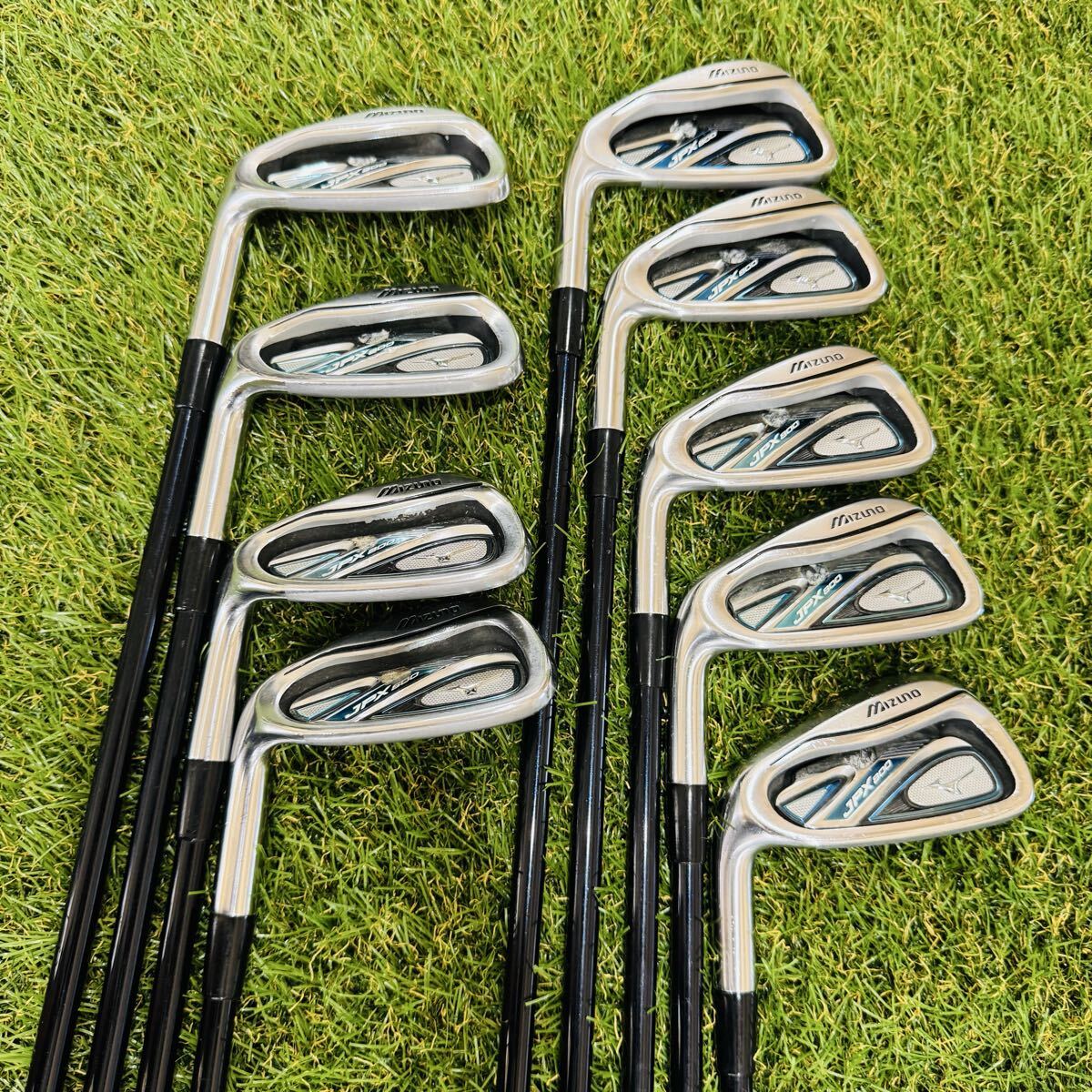 【左利き】MIZUNO ミズノ JPX 800 アイアンセット 9本 オリジナルカーボン(R)男性用 レフティ拍卖