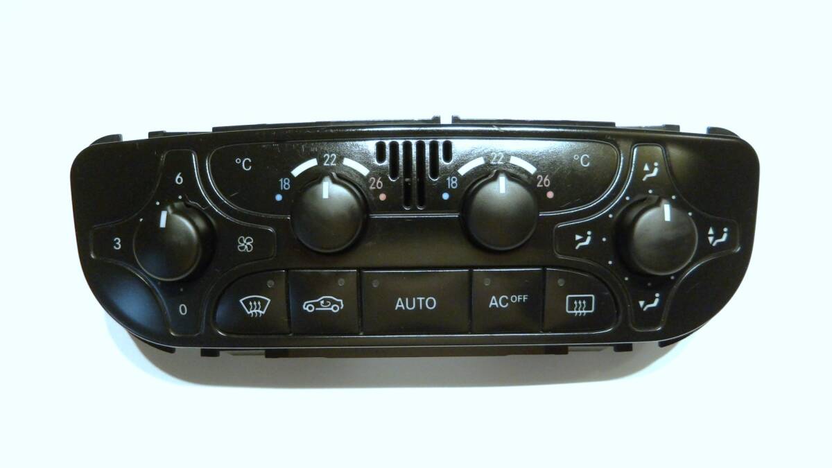 (送料込) ベンツ W463 W/S/C/CL203 A/W209 エアコンスイッチ(コントロールユニット)パネル【ベンツ純正・整備済USED小傷有】拍卖