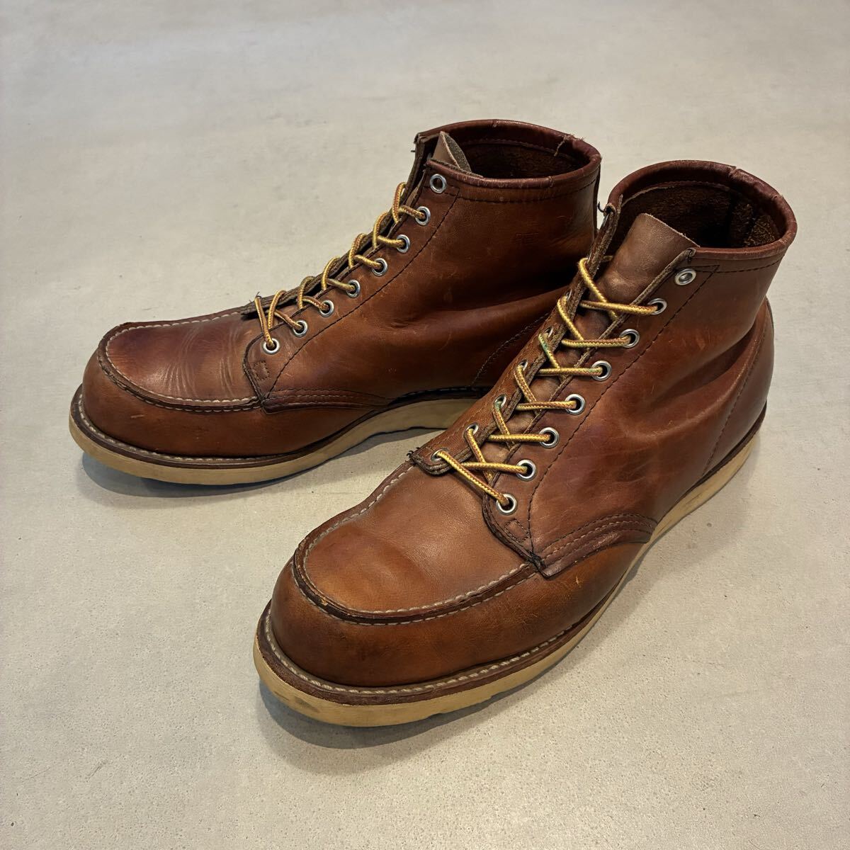 1980's RED WING 875 四角ステッチ 13D 31cm vintage レッドウィング REDWING アイリッシュセッター made in America拍卖